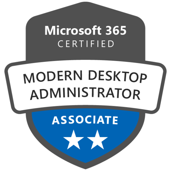 Microsoft 365 Certified: Modern Desktop Administrator Associate